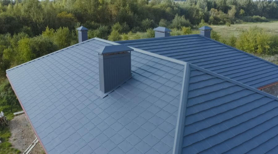 Professional metal roof installation in Cedar, KS